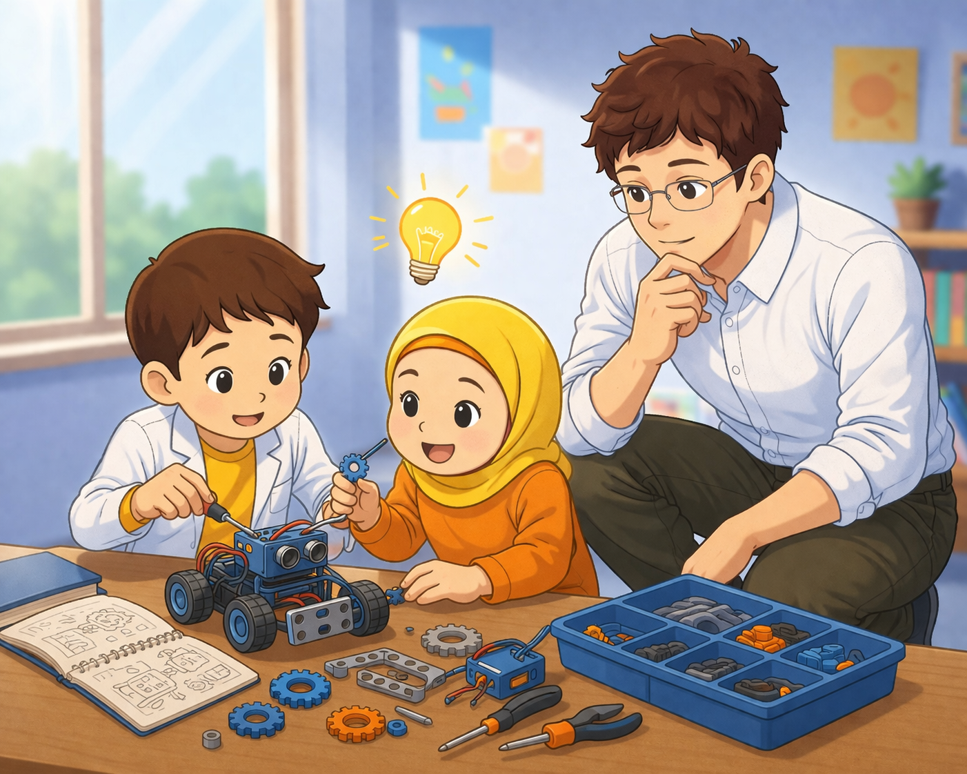 Anak Takut Salah? Ubah Mindset dengan Proyek STEM Eksploratif