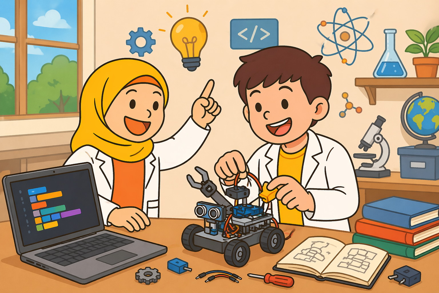 Belajar Coding & Sains Jadi Lebih Hidup dengan Metode Ini